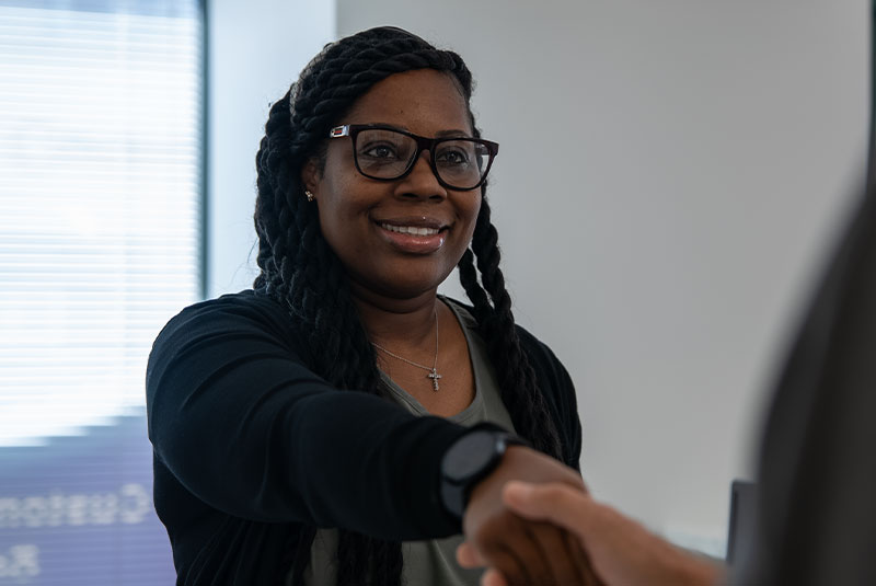 hand shake coordinator