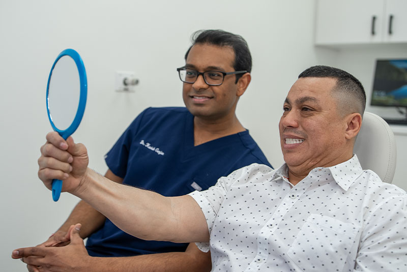 julio with dr g